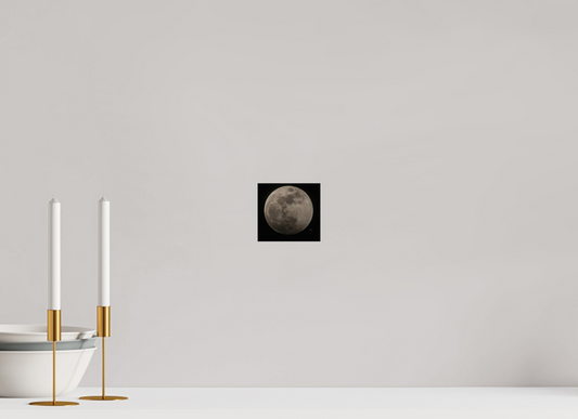 4.3 x 4″, Photo Print Under Acrylic Glass Big Ole' Moon
