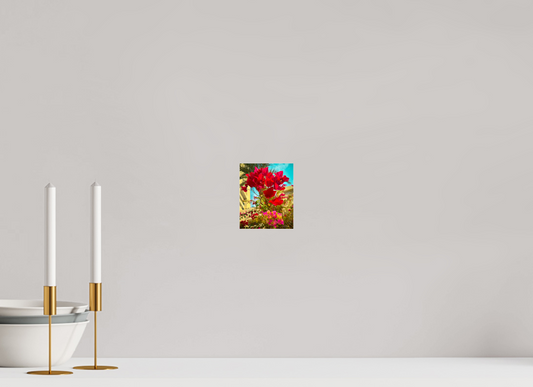 4 x 4.9″, Photo Print Under Acrylic Glass Gardens II