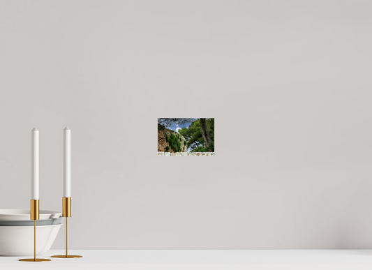 6.1 x 4″, Photo Print Under Acrylic Glass Span Castle IV