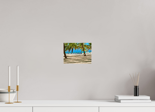 8 x 6″, Photo Print Under Acrylic Glass Passion Island