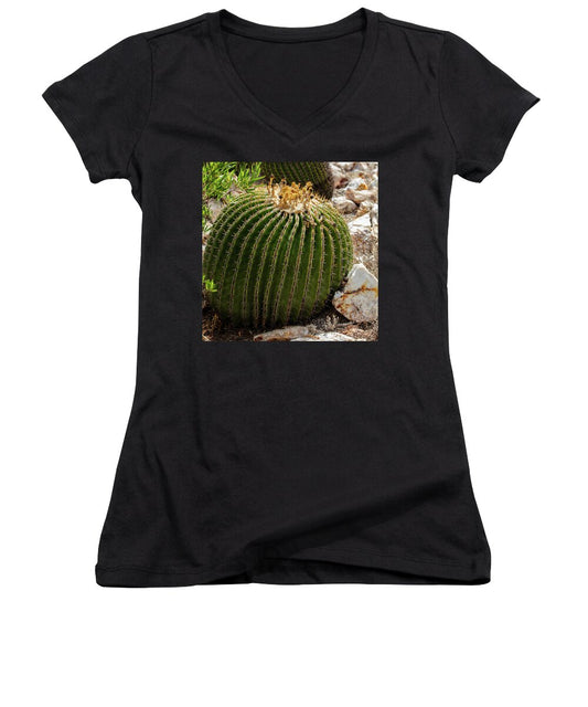 Cacti Closeup - Women's V-Neck