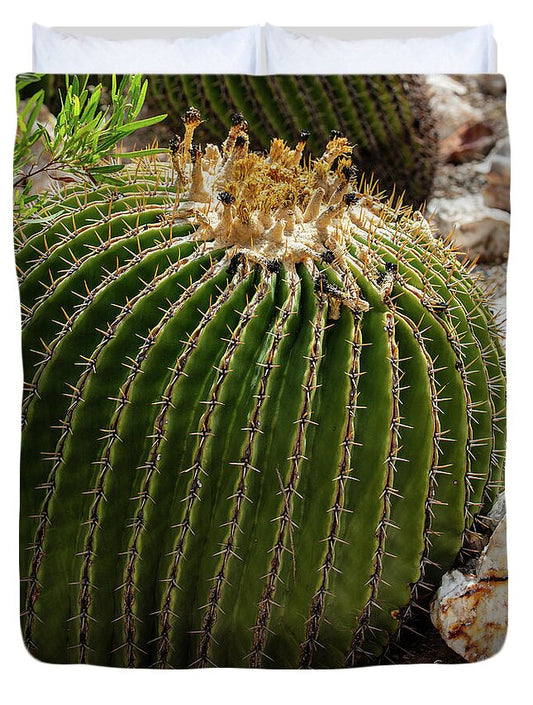 Cacti Closeup - Duvet Cover