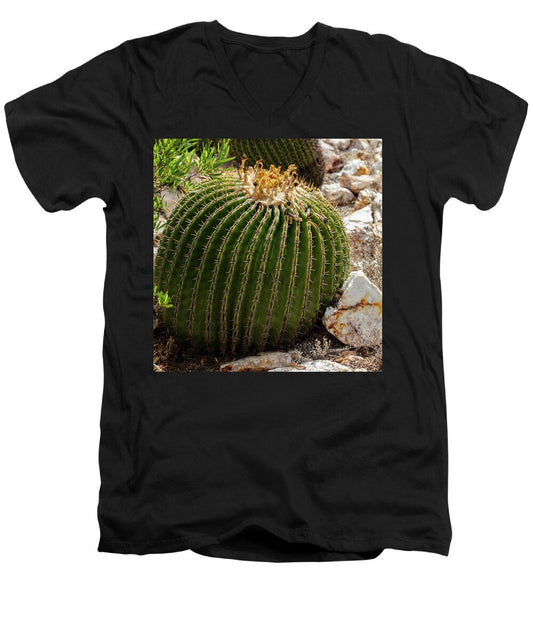 Cacti Closeup - Men's V-Neck T-Shirt