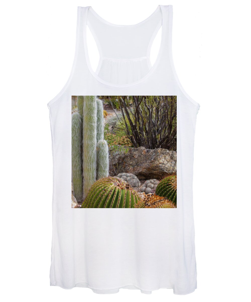 Cacti III Closeup - Women's Tank Top