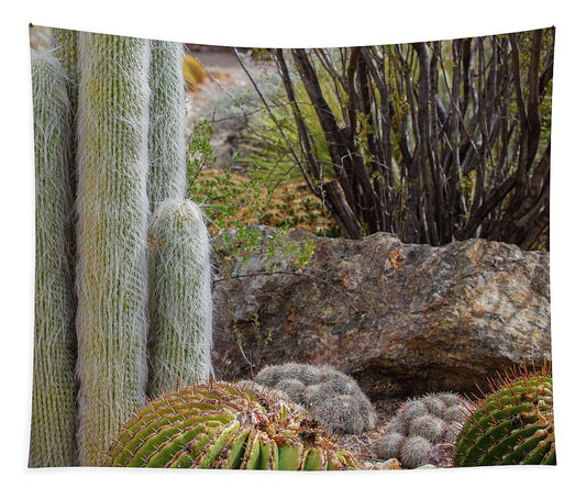 Cacti III Closeup - Tapestry