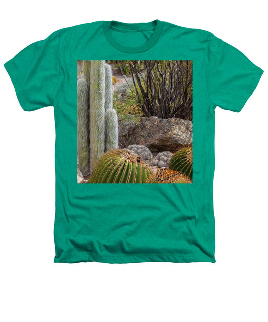 Cacti III Closeup - Heathers T-Shirt