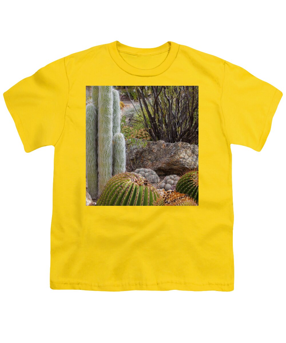 Cacti III Closeup - Youth T-Shirt