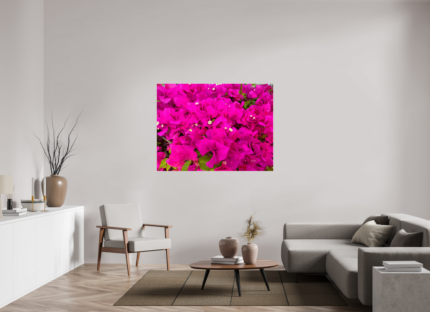 56 x 42″, Photo Print Under Acrylic Glass Gardens III