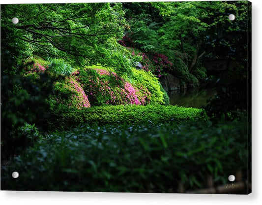 Gardens of Tokyo II - Acrylic Print
