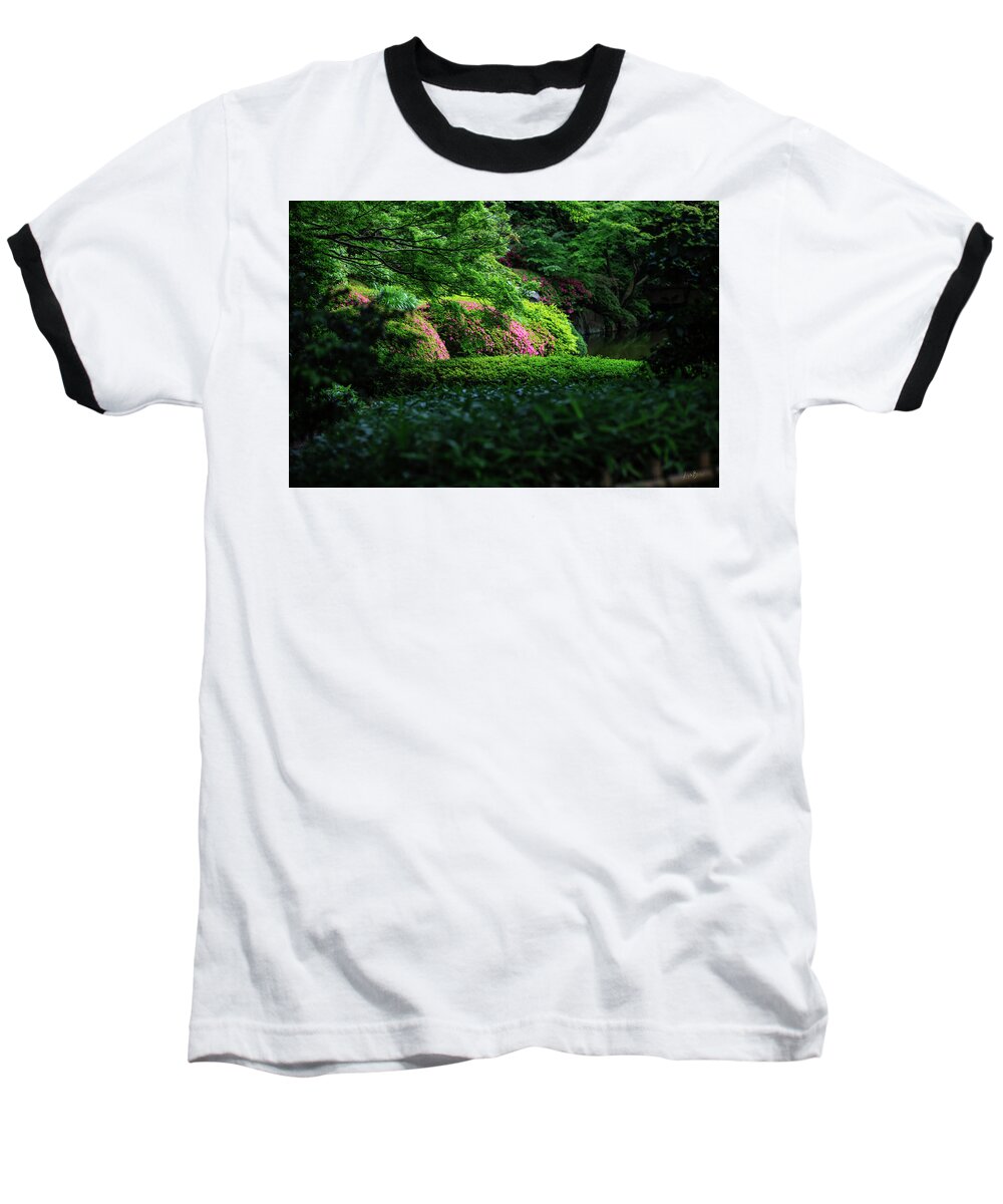 Gardens of Tokyo II - Baseball T-Shirt