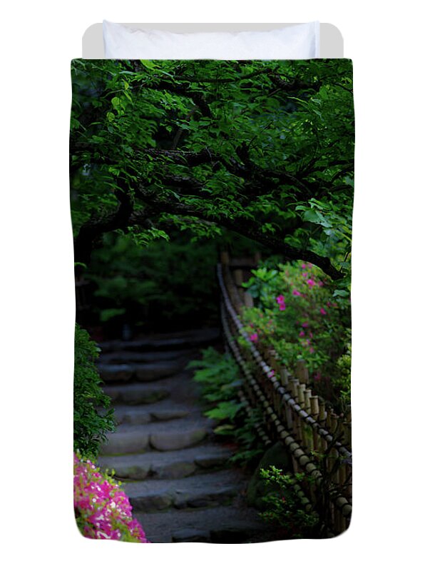 Gardens of Tokyo III - Duvet Cover