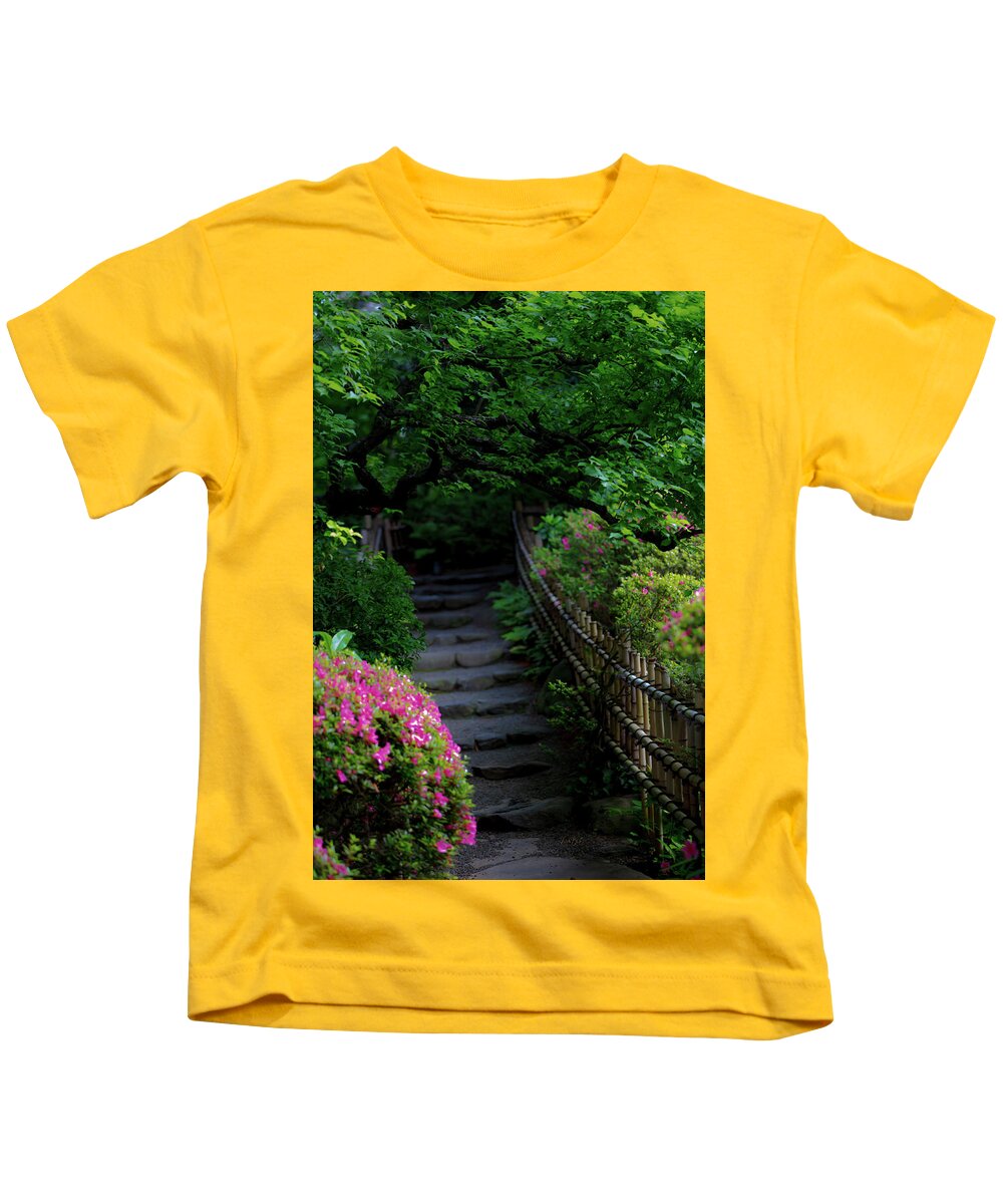 Gardens of Tokyo III - Kids T-Shirt