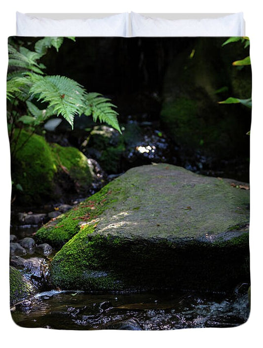 Gardens of Tokyo IV - Duvet Cover