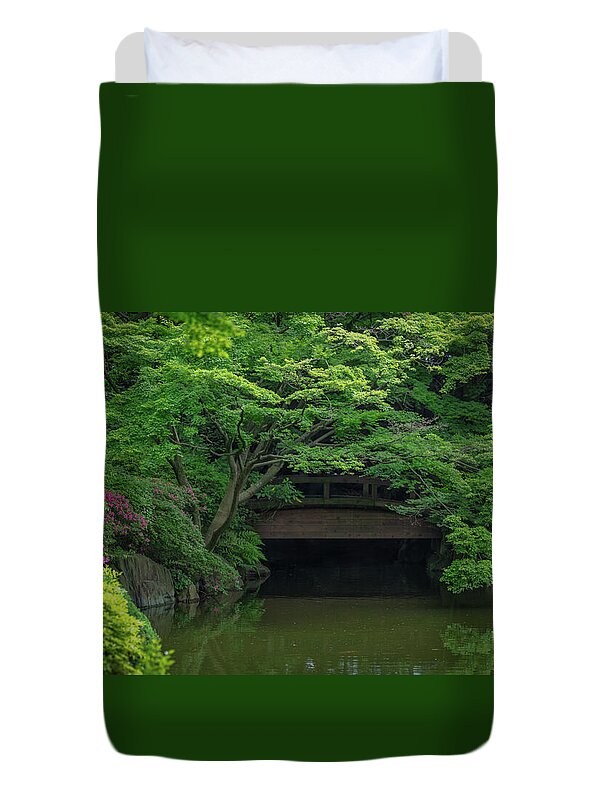 Gardens of Tokyo V - Duvet Cover