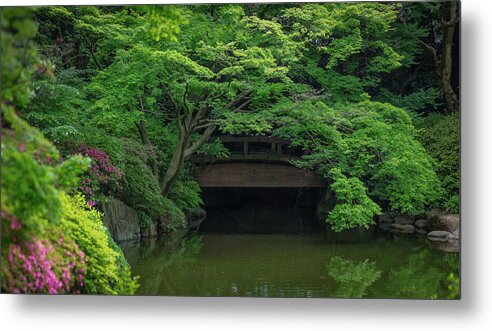 Gardens of Tokyo V - Metal Print