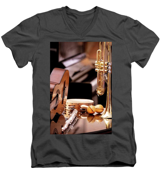 Jam Session - Men's V-Neck T-Shirt