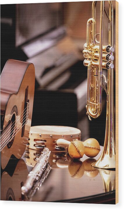 Jam Session - Wood Print