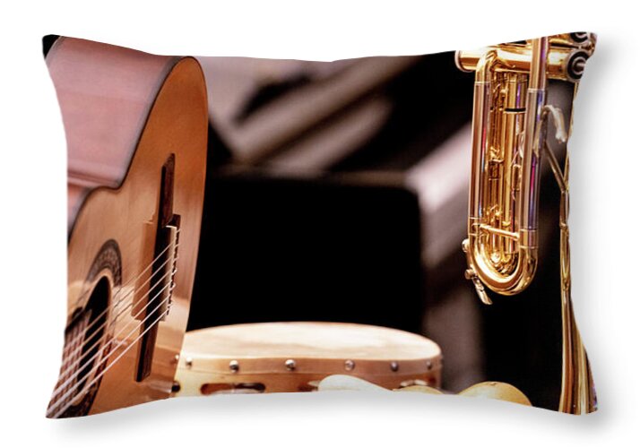 Jam Session - Throw Pillow