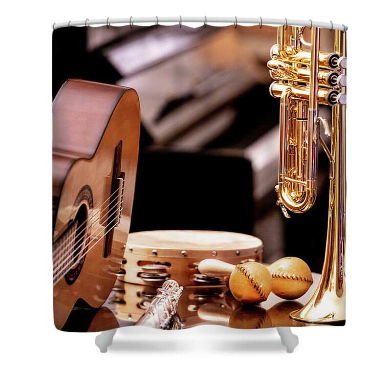 Jam Session - Shower Curtain
