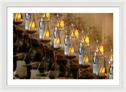 Kaleido Slope - Framed Print