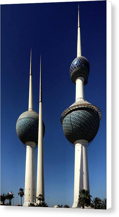 Kuwait Towers - Canvas Print