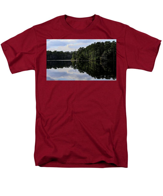 Lake Rim of North Carolina II - Men's T-Shirt (Regular Fit)