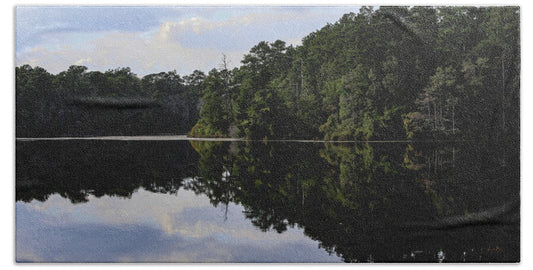 Lake Rim of North Carolina II - Beach Towel