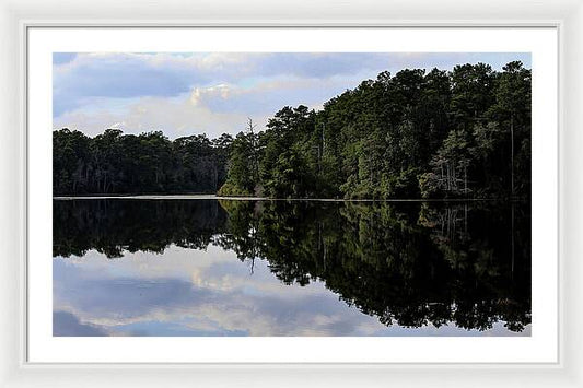 Lake Rim of North Carolina II - Framed Print