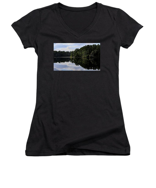 Lake Rim of North Carolina II - Women's V-Neck