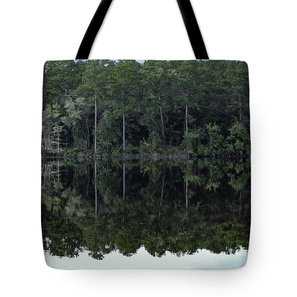 Lake Rim of North Carolina - Tote Bag