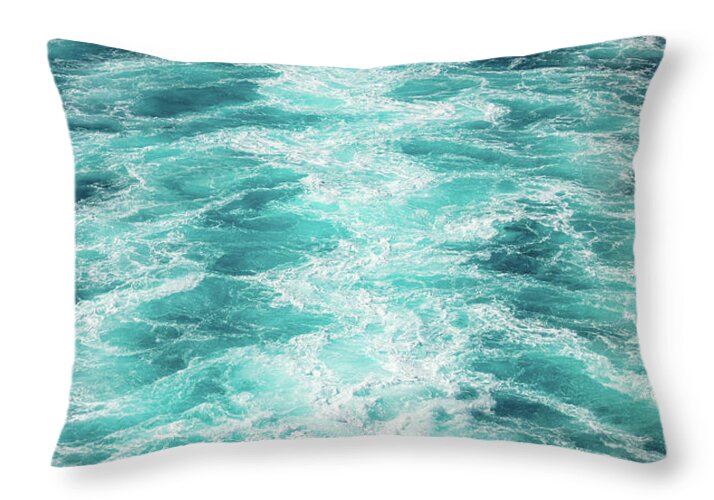 Off the Coastal Waters of Italy - Throw Pillow