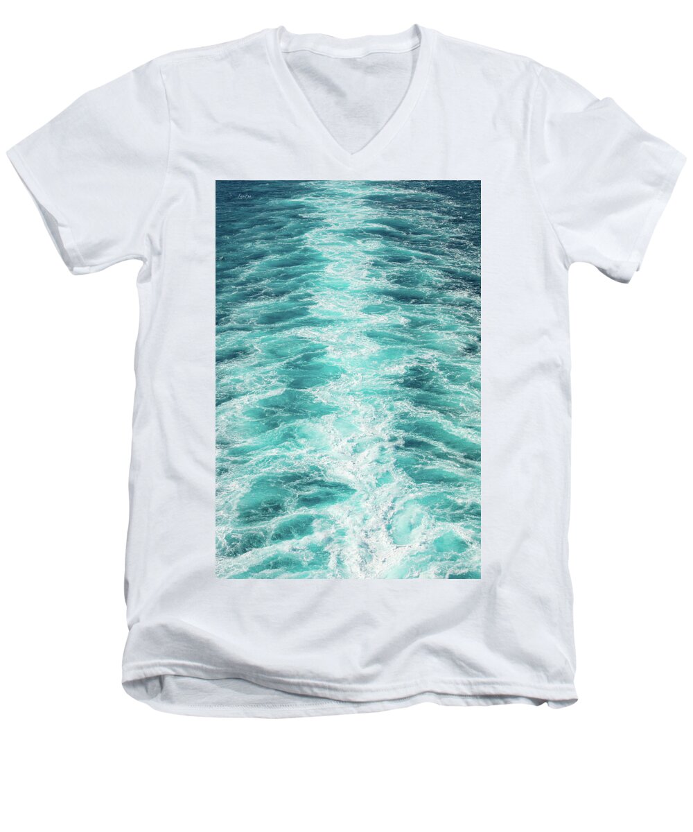 Off the Coastal Waters of Italy - Men's V-Neck T-Shirt