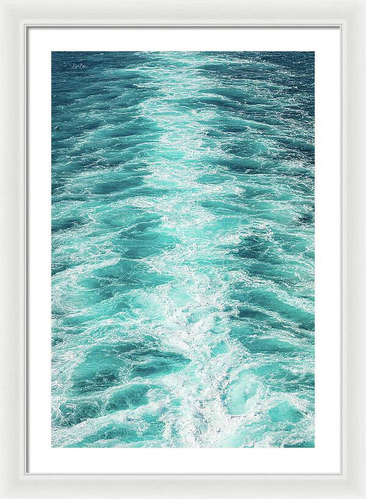 Off the Coastal Waters of Italy - Framed Print