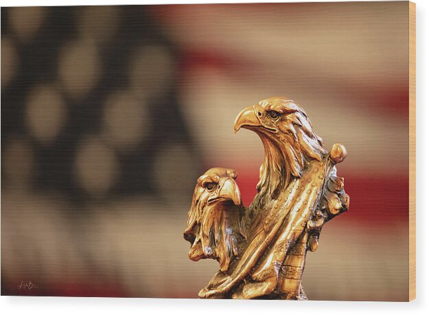 Red Dawn - Wood Print