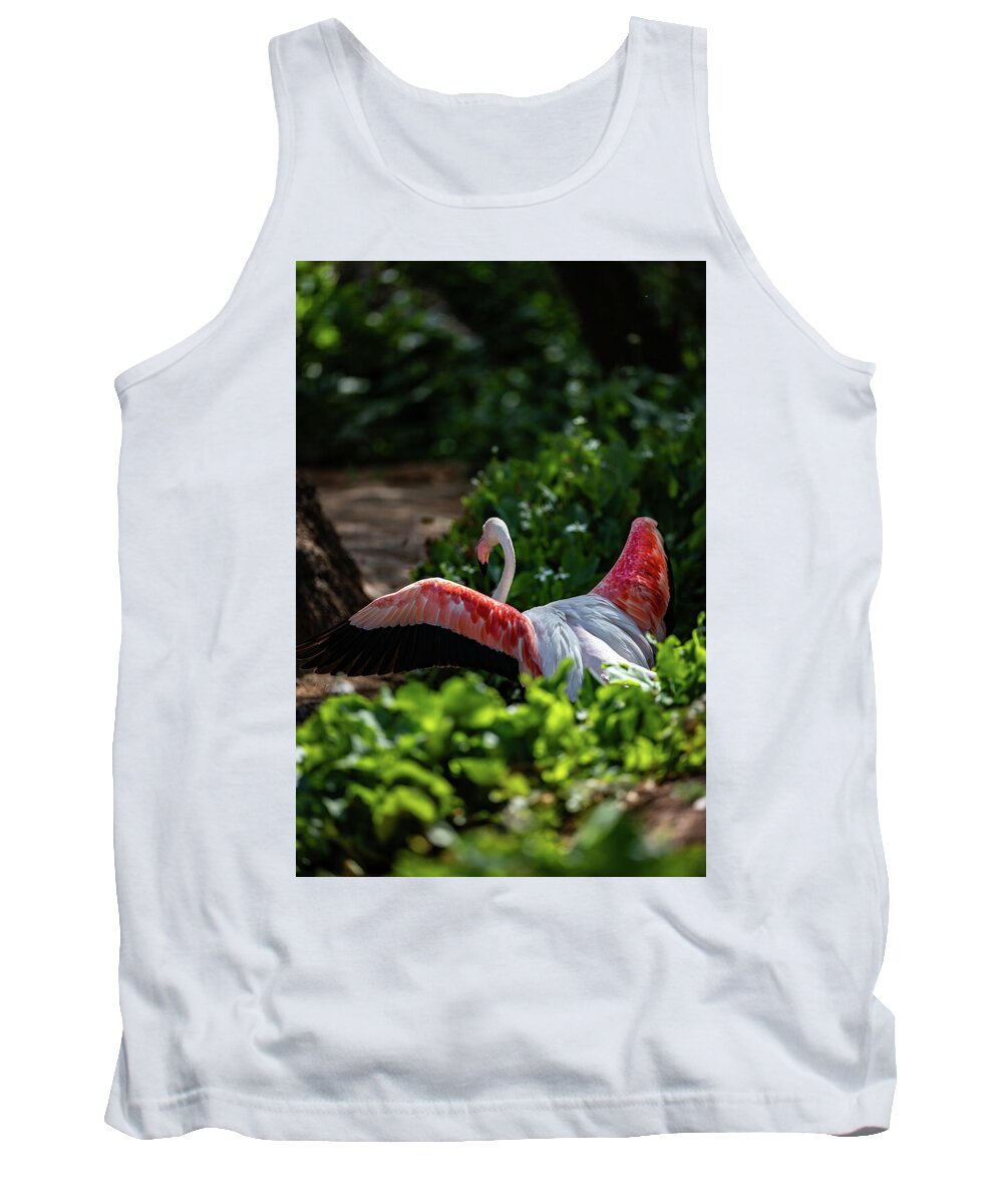 Reverse Fly Flamingo - Tank Top