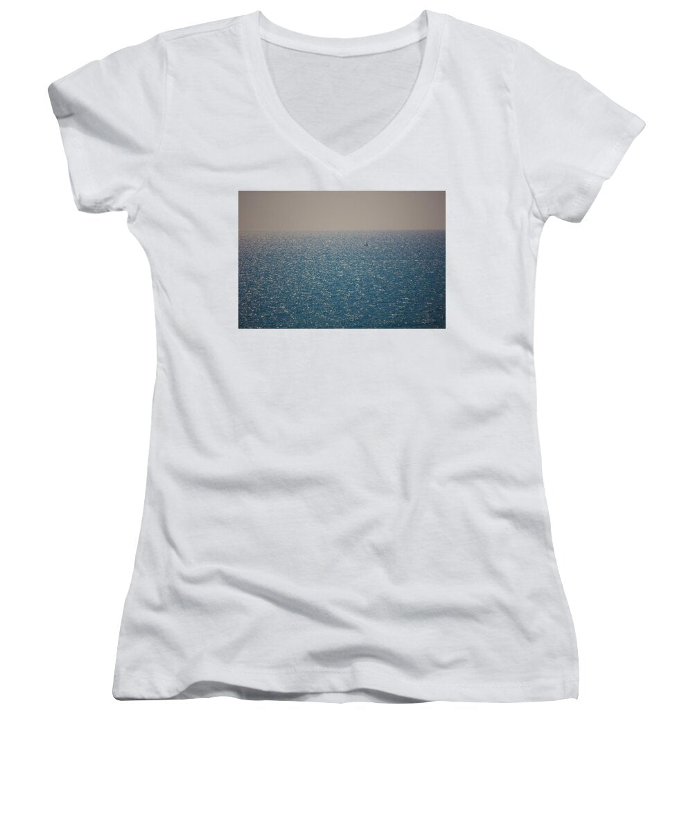 Sailboat of Italy - Women's V-Neck