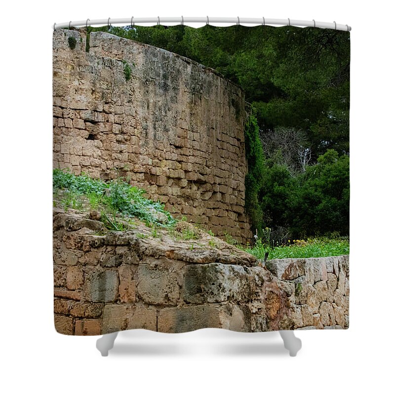 Spain Castle III - Shower Curtain