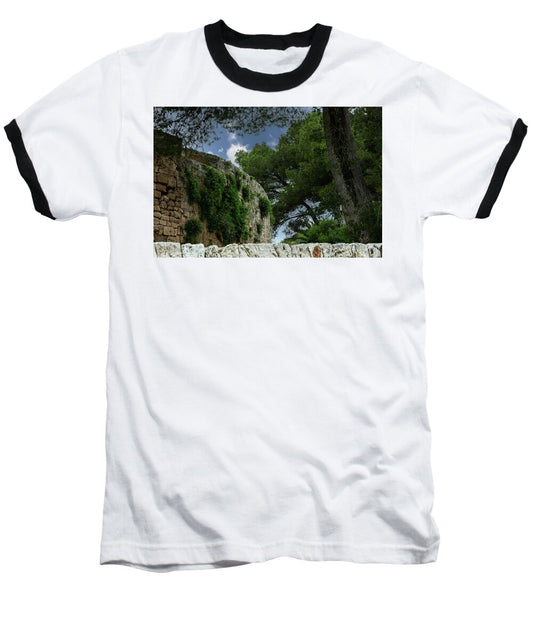 Spain Castle IV - Baseball T-Shirt