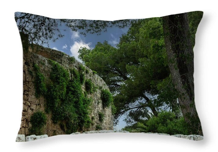 Spain Castle IV - Throw Pillow