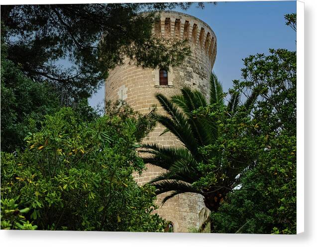 Spain Castle - Canvas Print