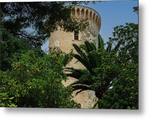Spain Castle - Metal Print