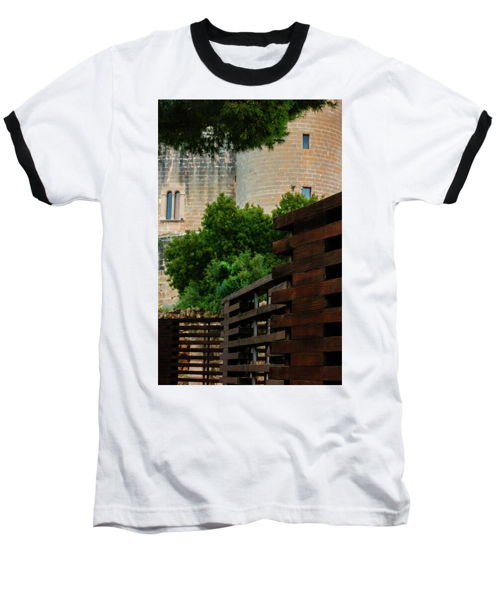 Spain Castle V - Baseball T-Shirt