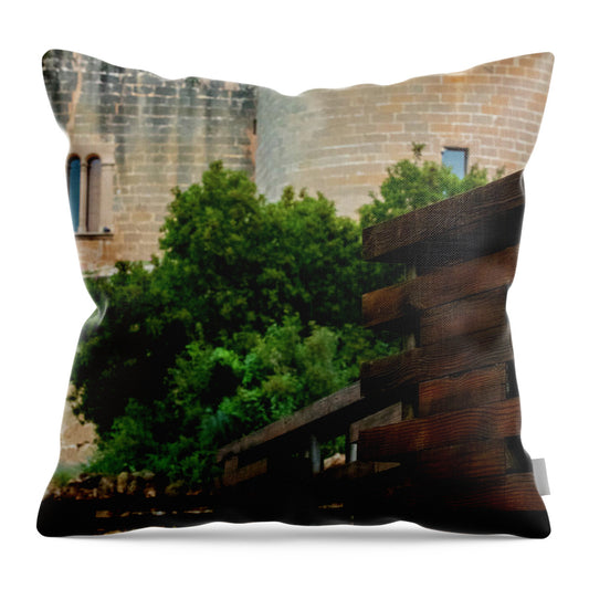 Spain Castle V - Throw Pillow