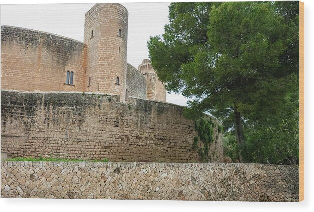 Spain Castle VI - Wood Print