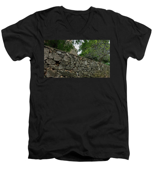 Spain Castle VII - Men's V-Neck T-Shirt