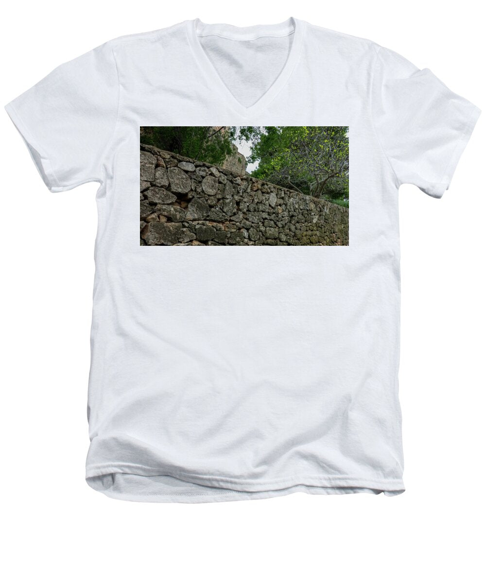 Spain Castle VII - Men's V-Neck T-Shirt