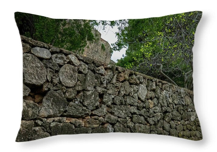 Spain Castle VII - Throw Pillow