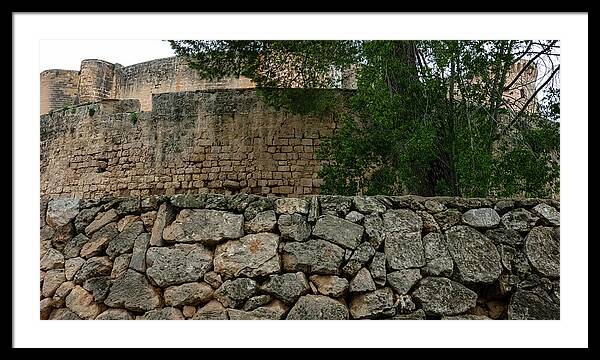 Spain Castle VIII - Framed Print