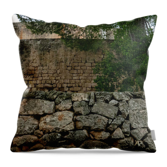 Spain Castle VIII - Throw Pillow