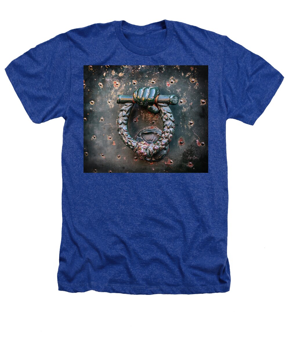 Weathered Door Knocker Italy - Heathers T-Shirt